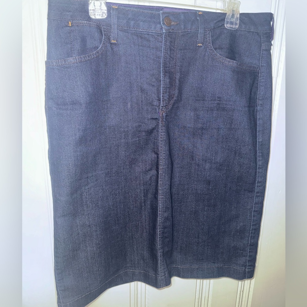 Denim Stretchy Pencil Skirt by Not Your Daughter’s Jeans - Size 14W